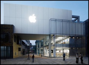 Apple откроет два фирменных магазина в Шанхае